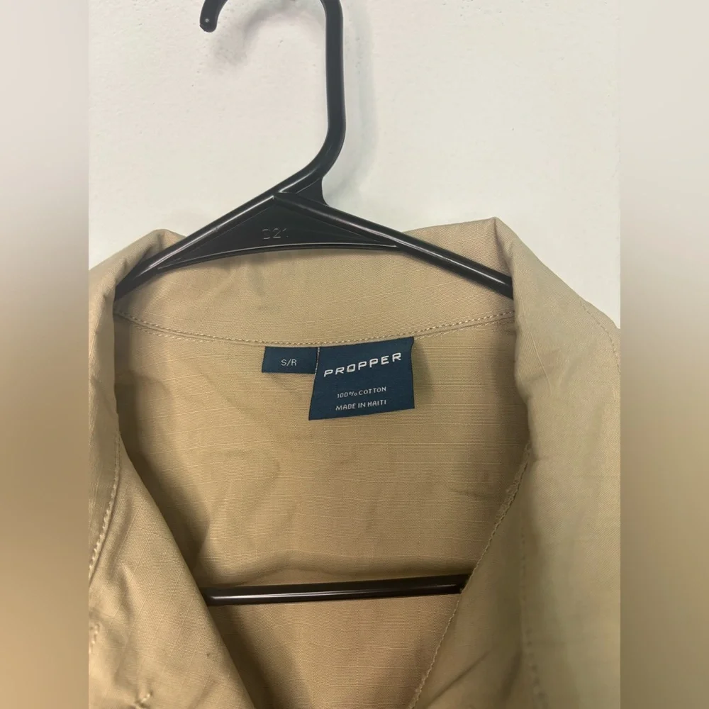 PROPPER NWT KHAKI LONG LINED BARN OUTDOOR JACKET SZ SMALL